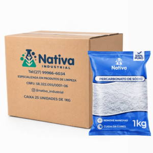 Percarbonato de Sódio - 1kg CX de 25 unidades